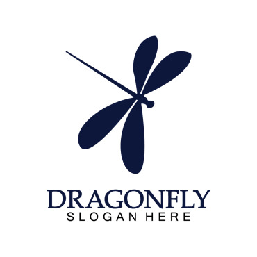 Dragonfly Illustration Logo Templates 387888
