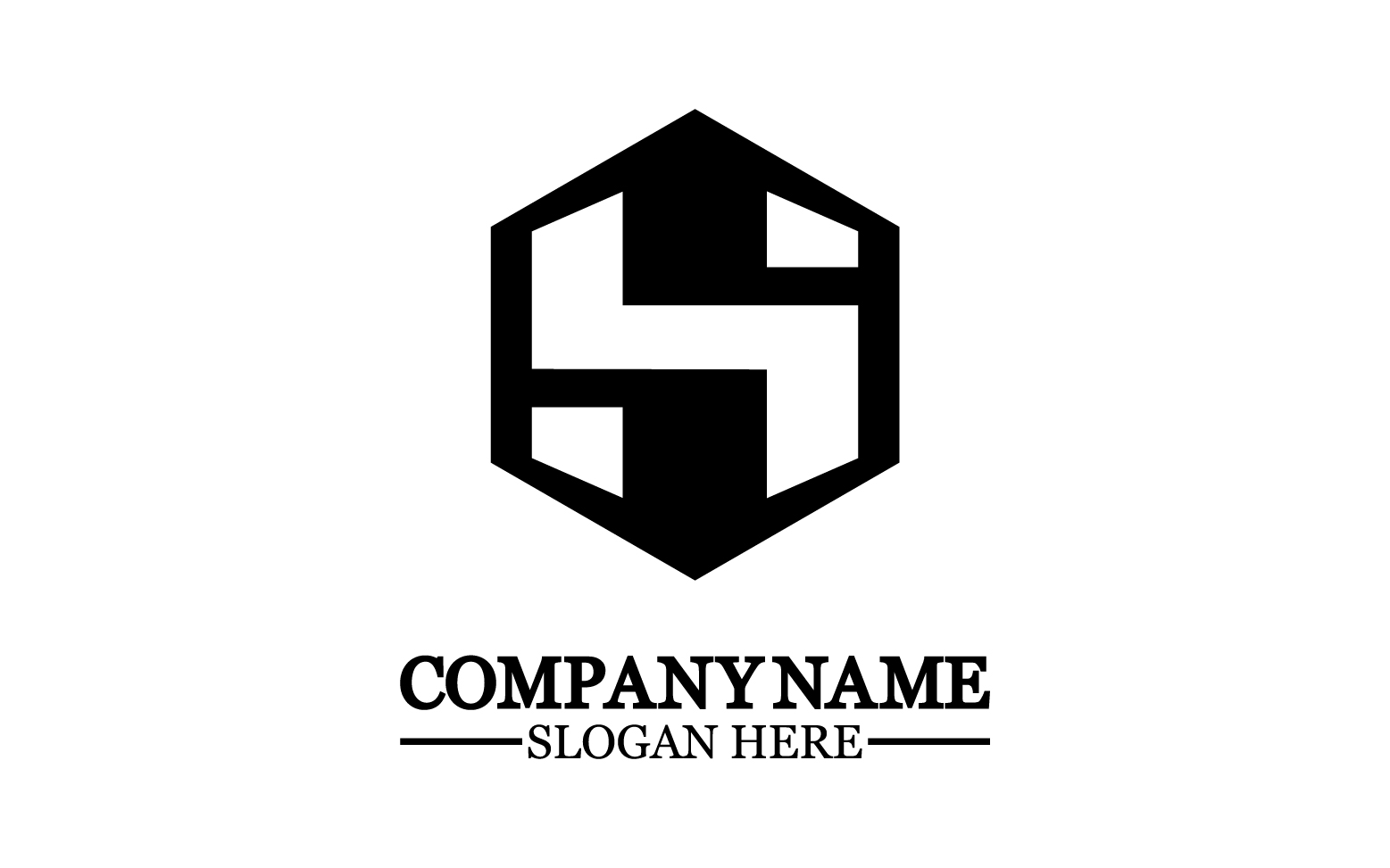 Letter H logo icon design template elements v19