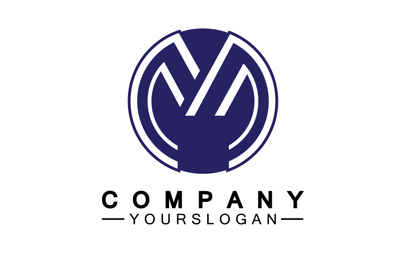 Letter M logo design or corporate identity v28