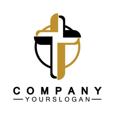 Christianity Religion Logo Templates 388188