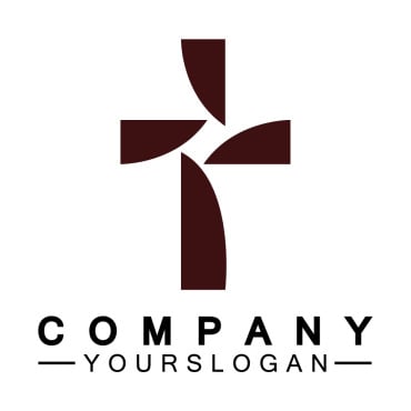 Christianity Religion Logo Templates 388197