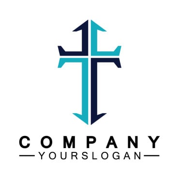 Christianity Religion Logo Templates 388205