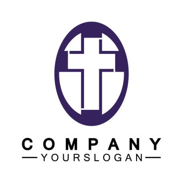 Christianity Religion Logo Templates 388207