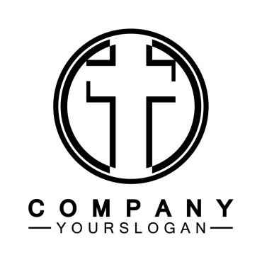 Christianity Religion Logo Templates 388209