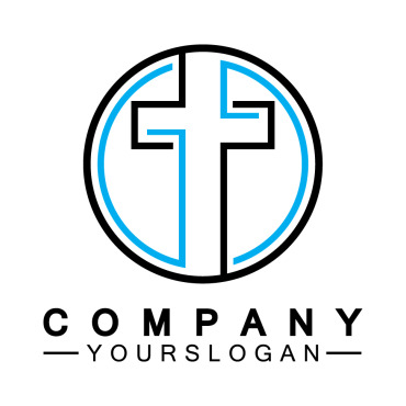 Christianity Religion Logo Templates 388212