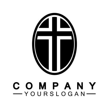 Christianity Religion Logo Templates 388219