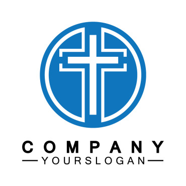 Christianity Religion Logo Templates 388221