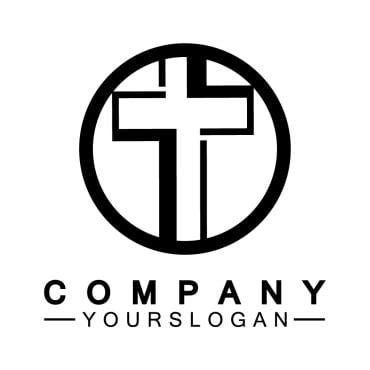 Christianity Religion Logo Templates 388237