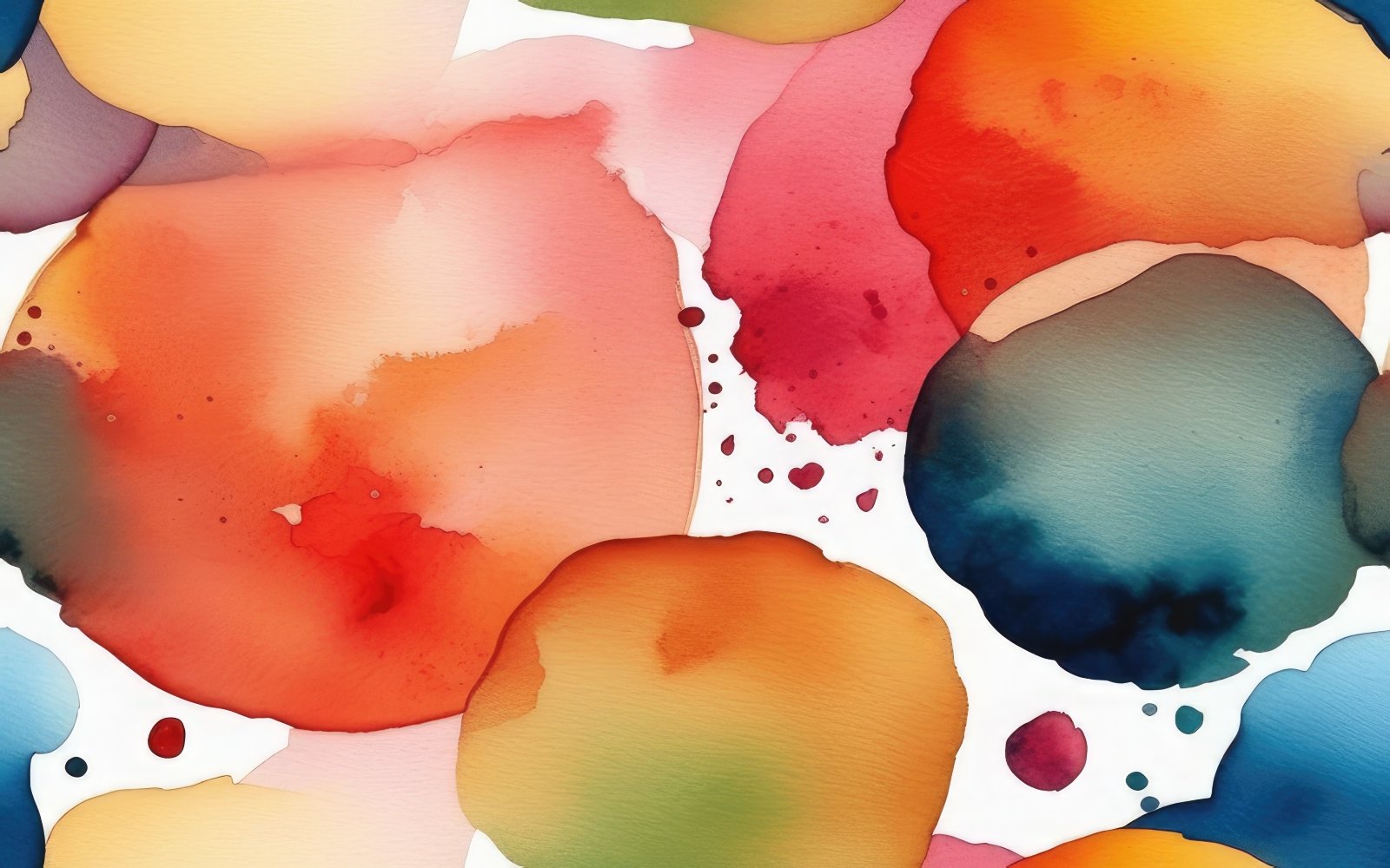 Premium Abstract colorful watercolor spots background 4