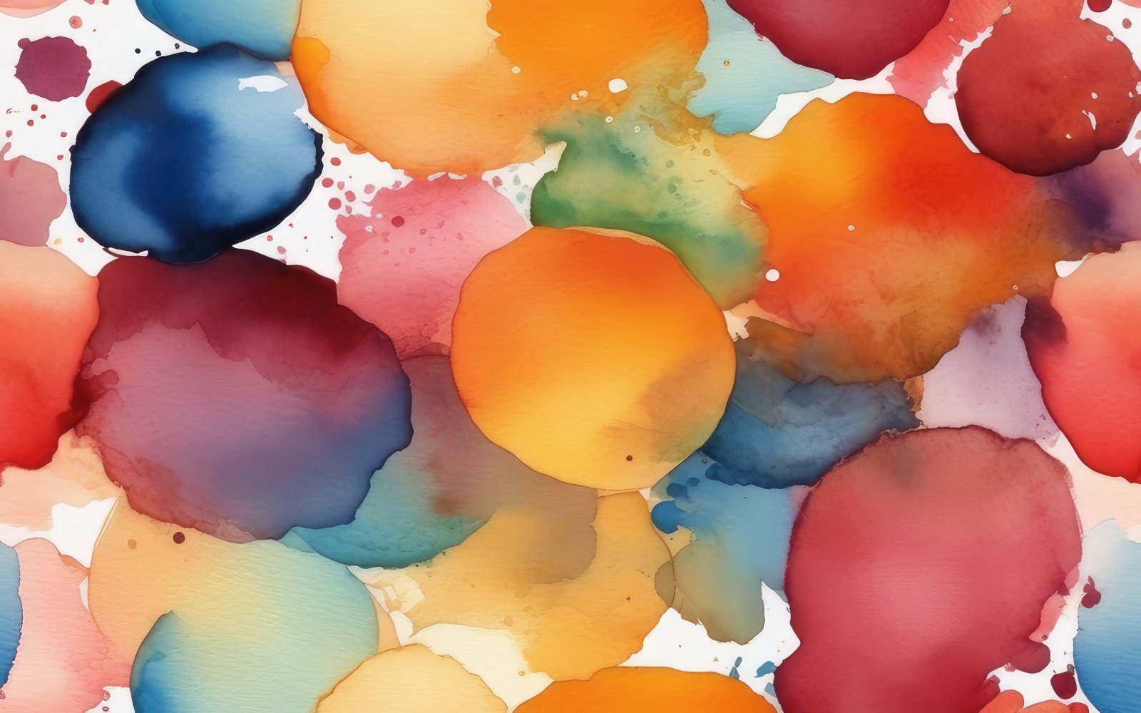 Abstract  colorful watercolor spots background 17