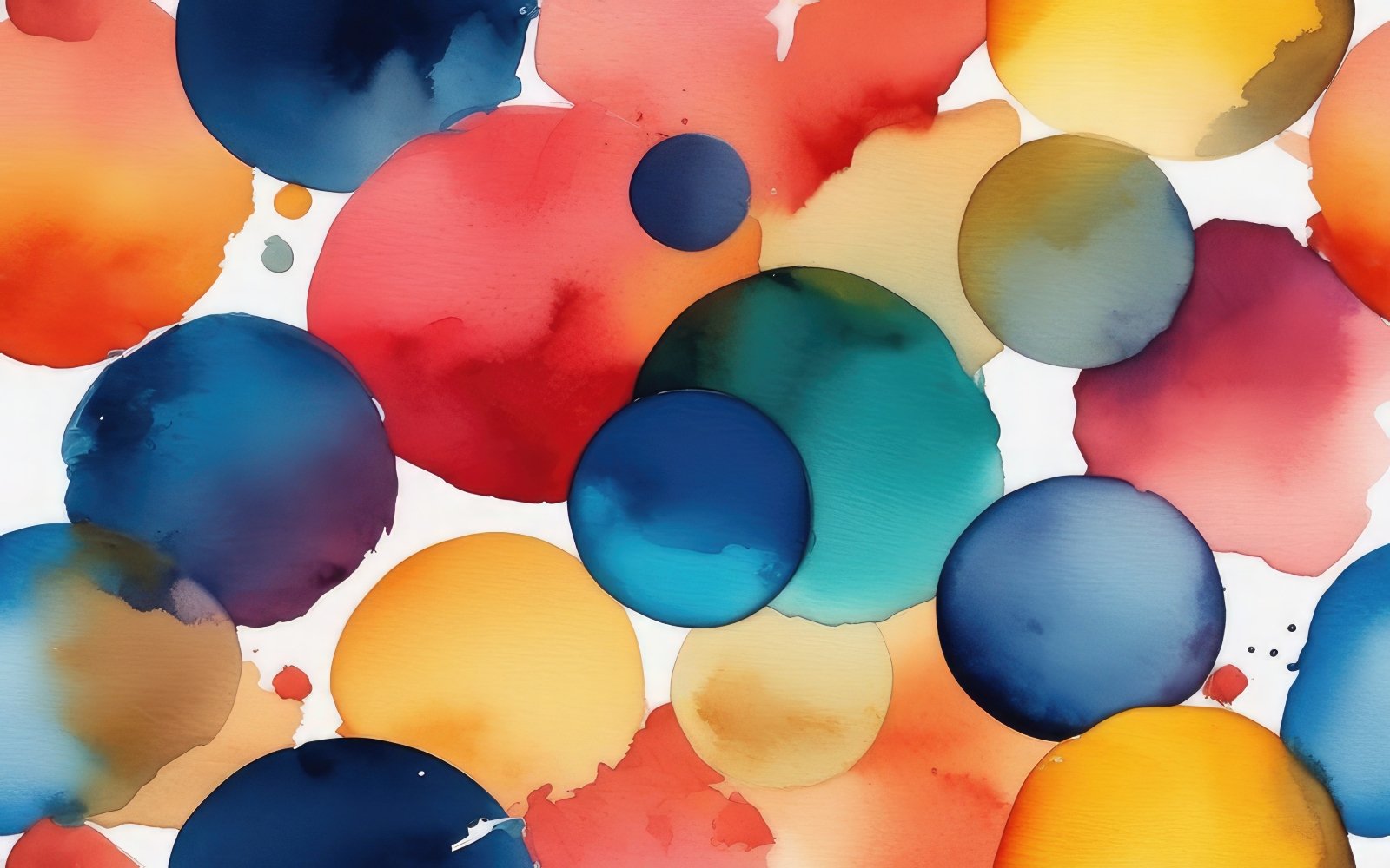 Abstract  colorful watercolor spots background 13