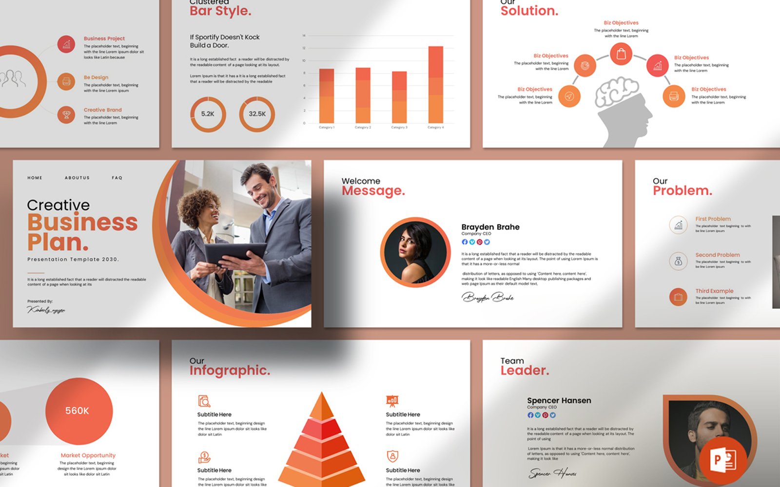 Business Plan Layou Template