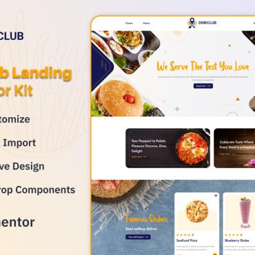 Creative Food Elementor Kits 388659