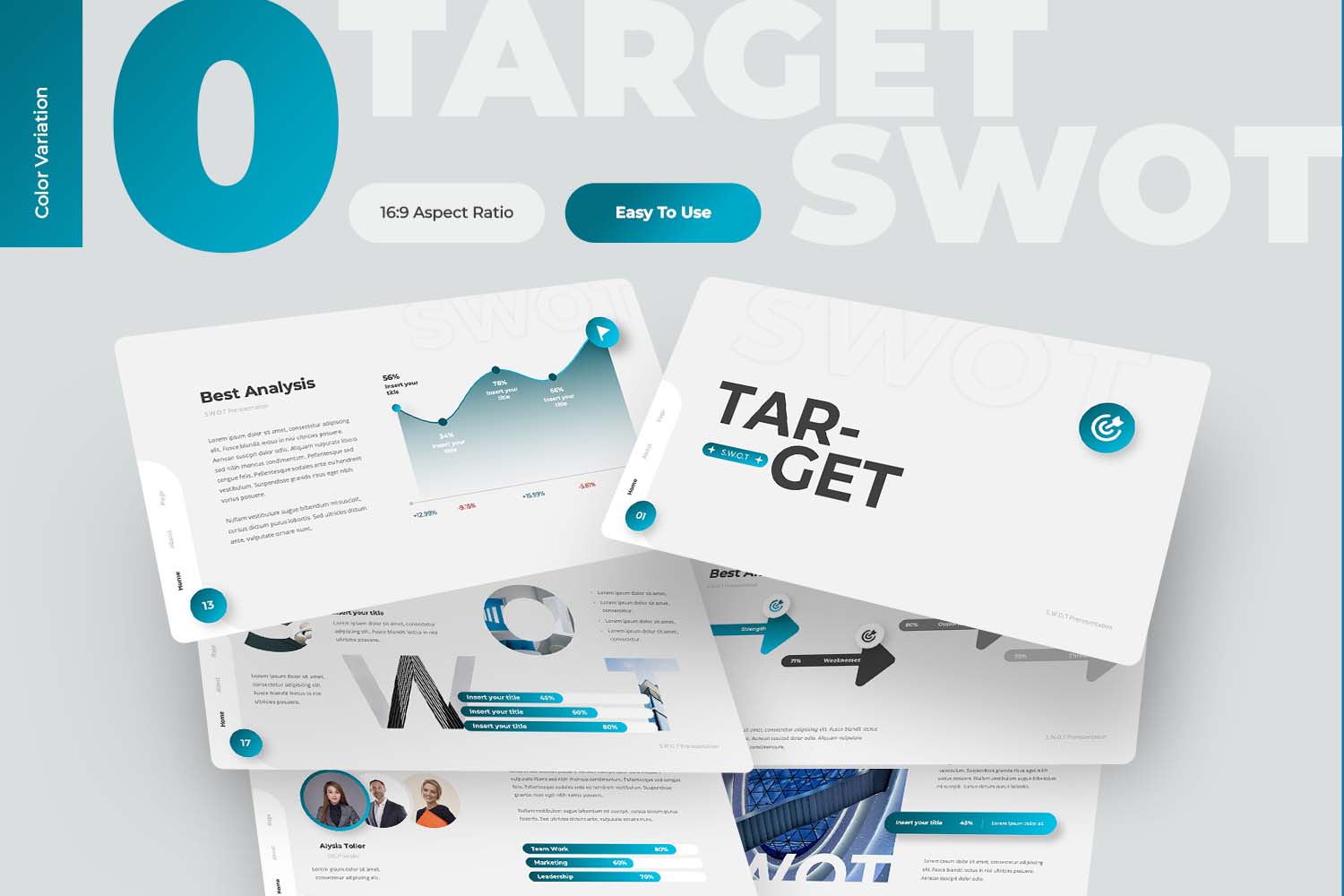 Target - SWOT Data Analysis PowerPoint