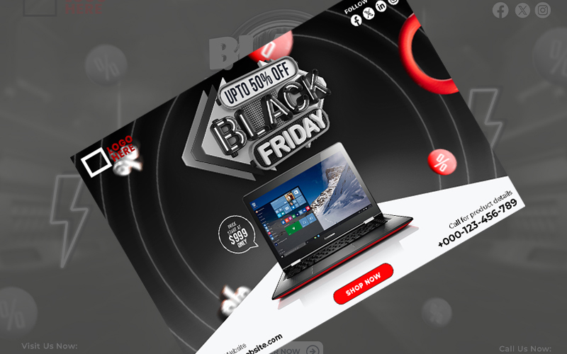 Black Friday Banner Template