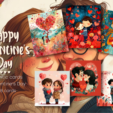 Valentine Day Illustrations Templates 388748