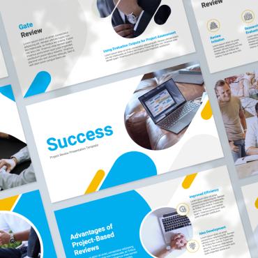 Project Review PowerPoint Templates 389060