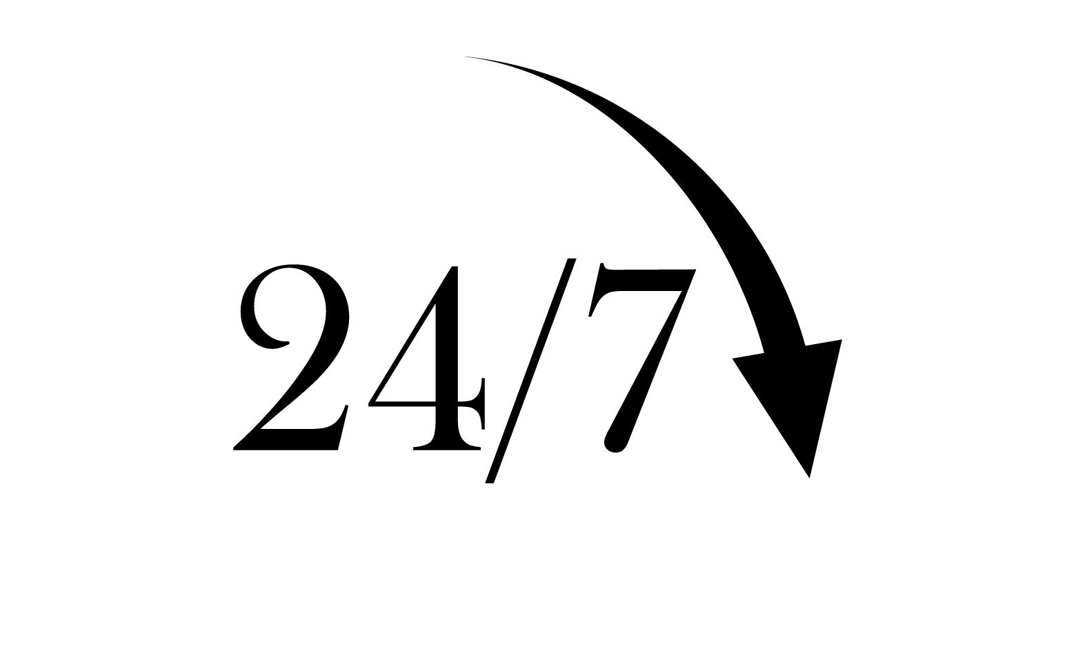 24 hour time icon logo design v21