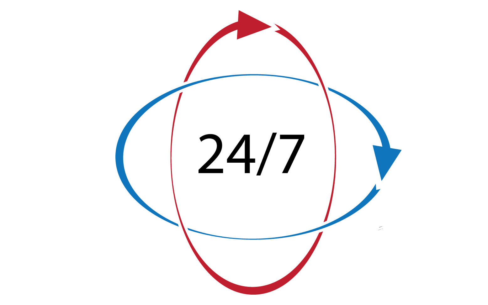 24 hour time icon logo design v25