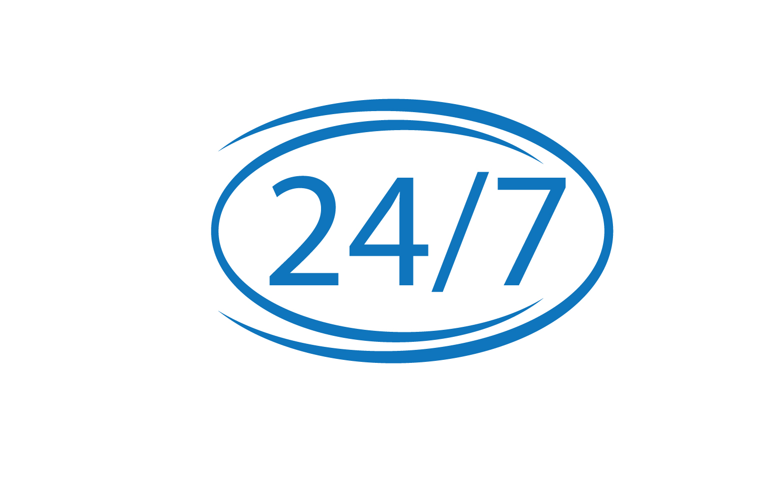 24 hour time icon logo design v33