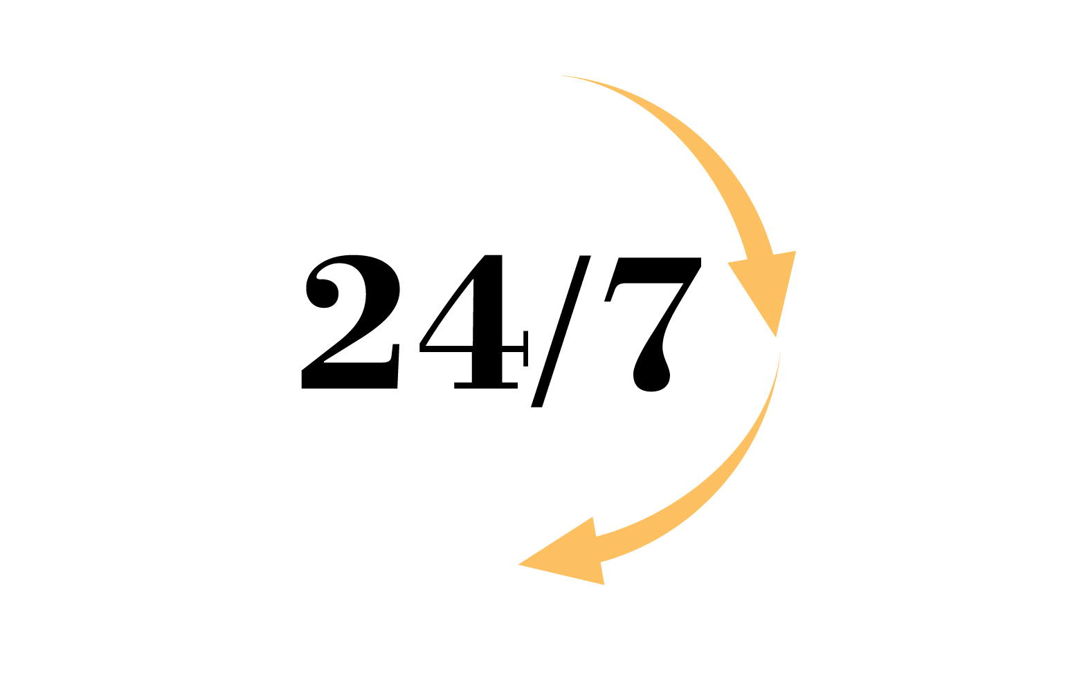 24 hour time icon logo design v31