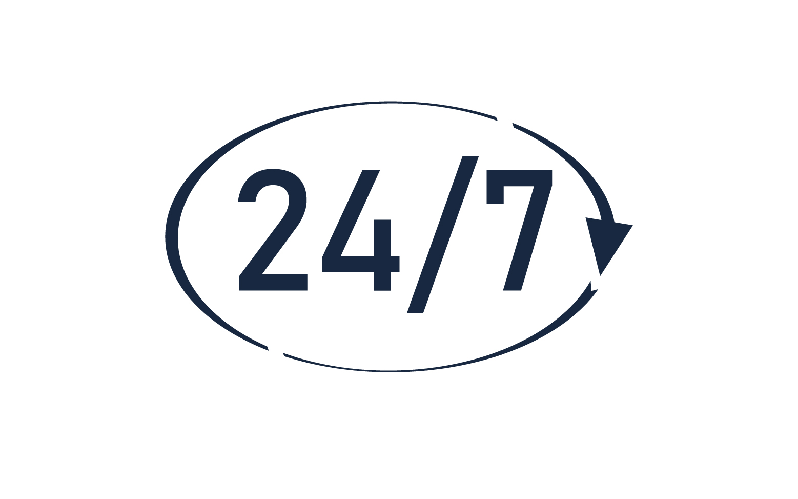 24 hour time icon logo design v35