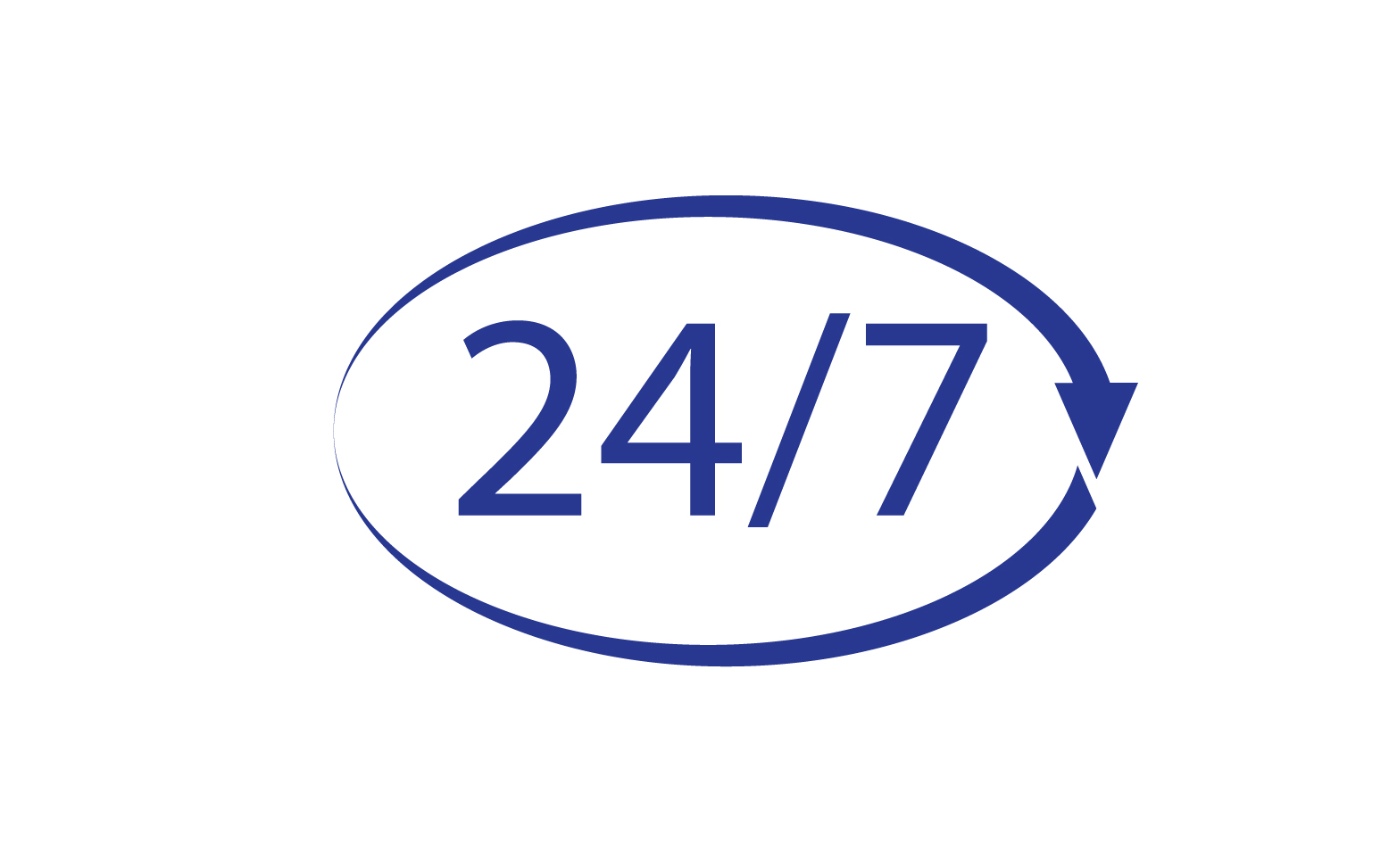 24 hour time icon logo design v41