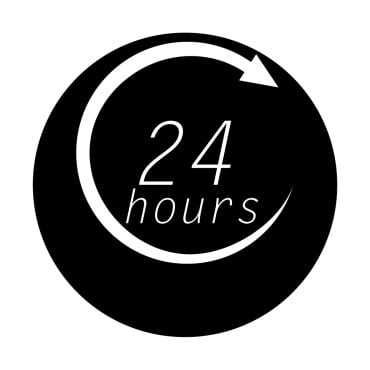 20 Hour Logo Templates 389285