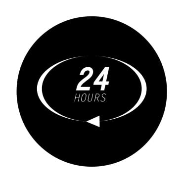 20 Hour Logo Templates 389331
