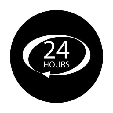 20 Hour Logo Templates 389344