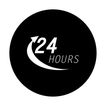 20 Hour Logo Templates 389352