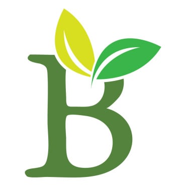Alphabet Leaf Logo Templates 389441