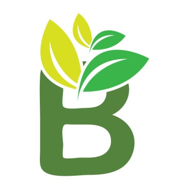 Alphabet Leaf Logo Templates 389454