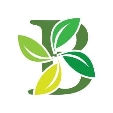 Alphabet Leaf Logo Templates 389461