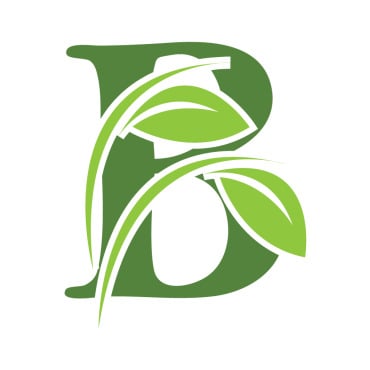 Alphabet Leaf Logo Templates 389474