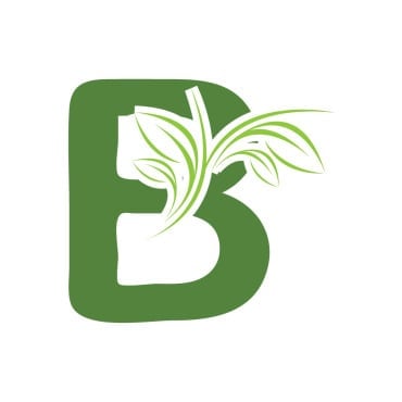 Alphabet Leaf Logo Templates 389476