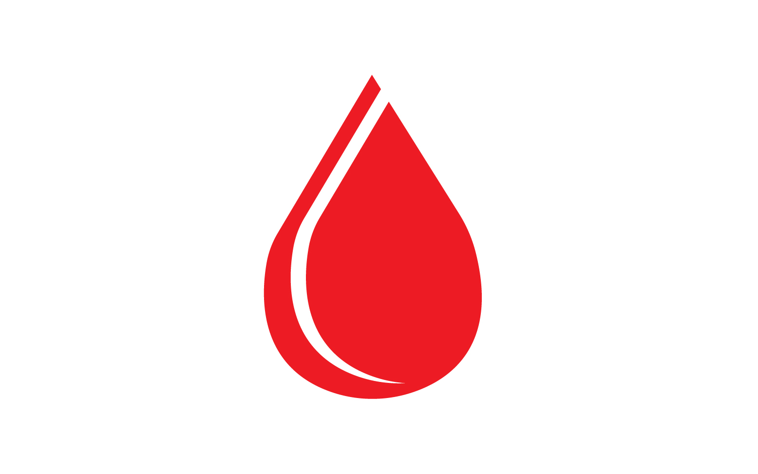 Blood drop icon logo vector element  v1