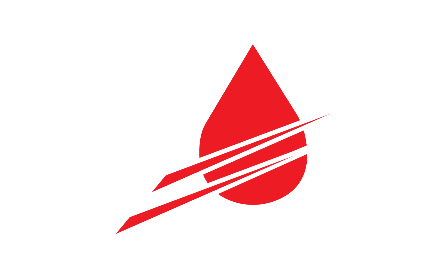 Blood drop icon logo vector element  v11