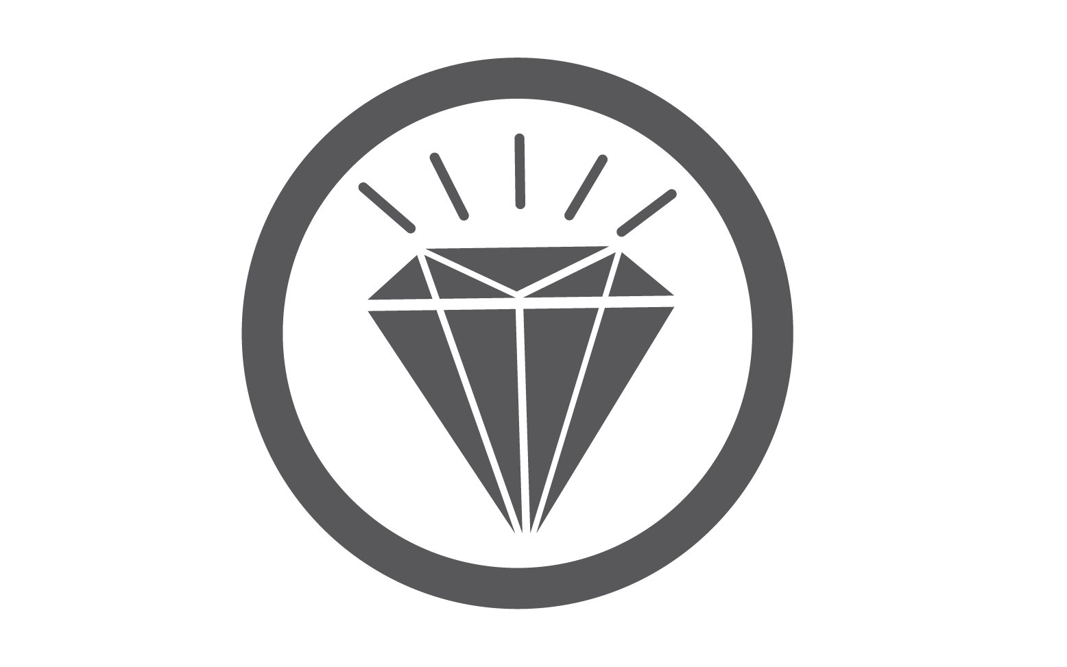 Diamond logo vector element version v30
