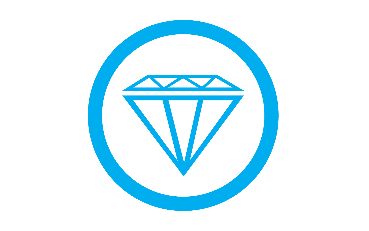 Diamond logo vector element version v25
