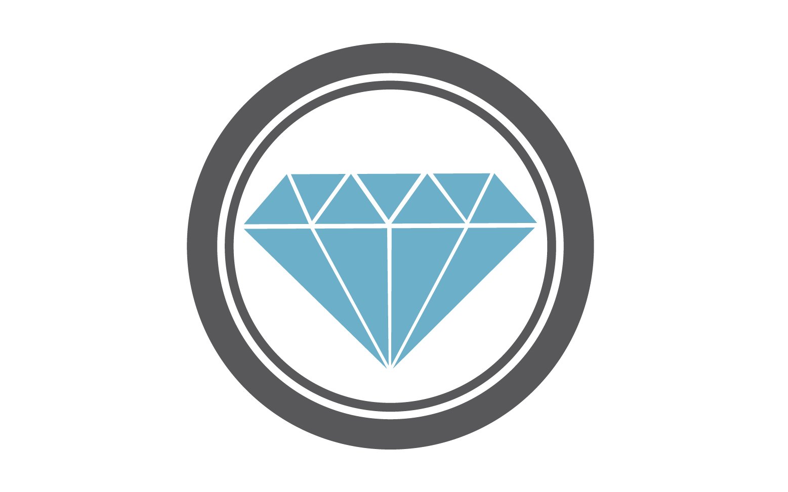 Diamond logo vector element version v34