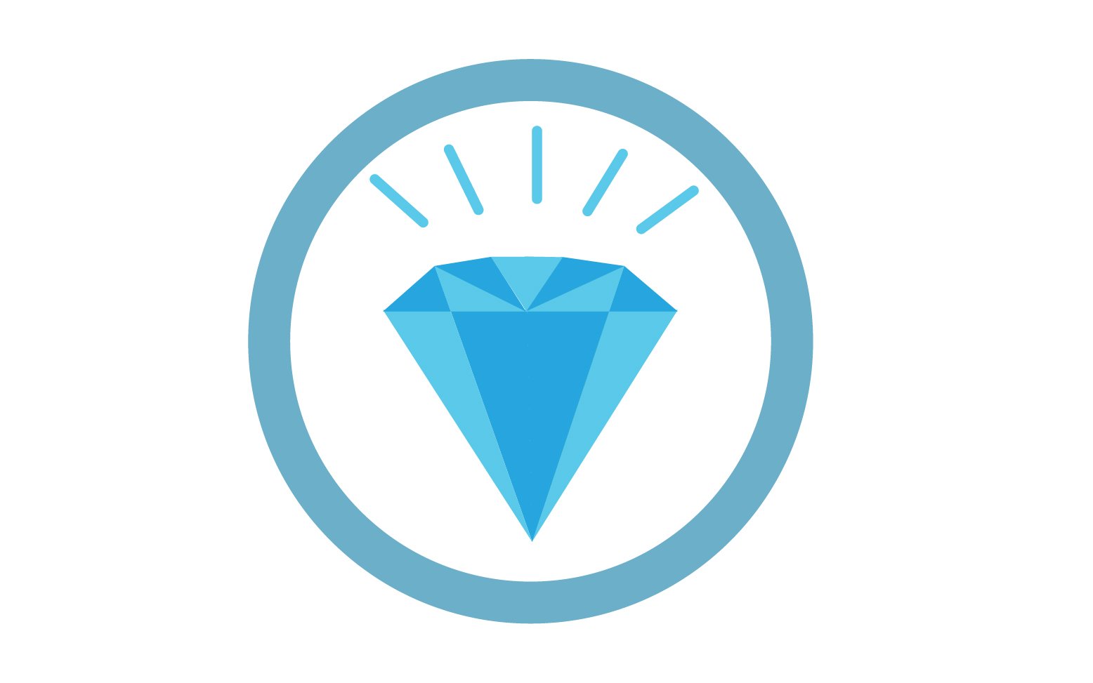 Diamond logo vector element version v31