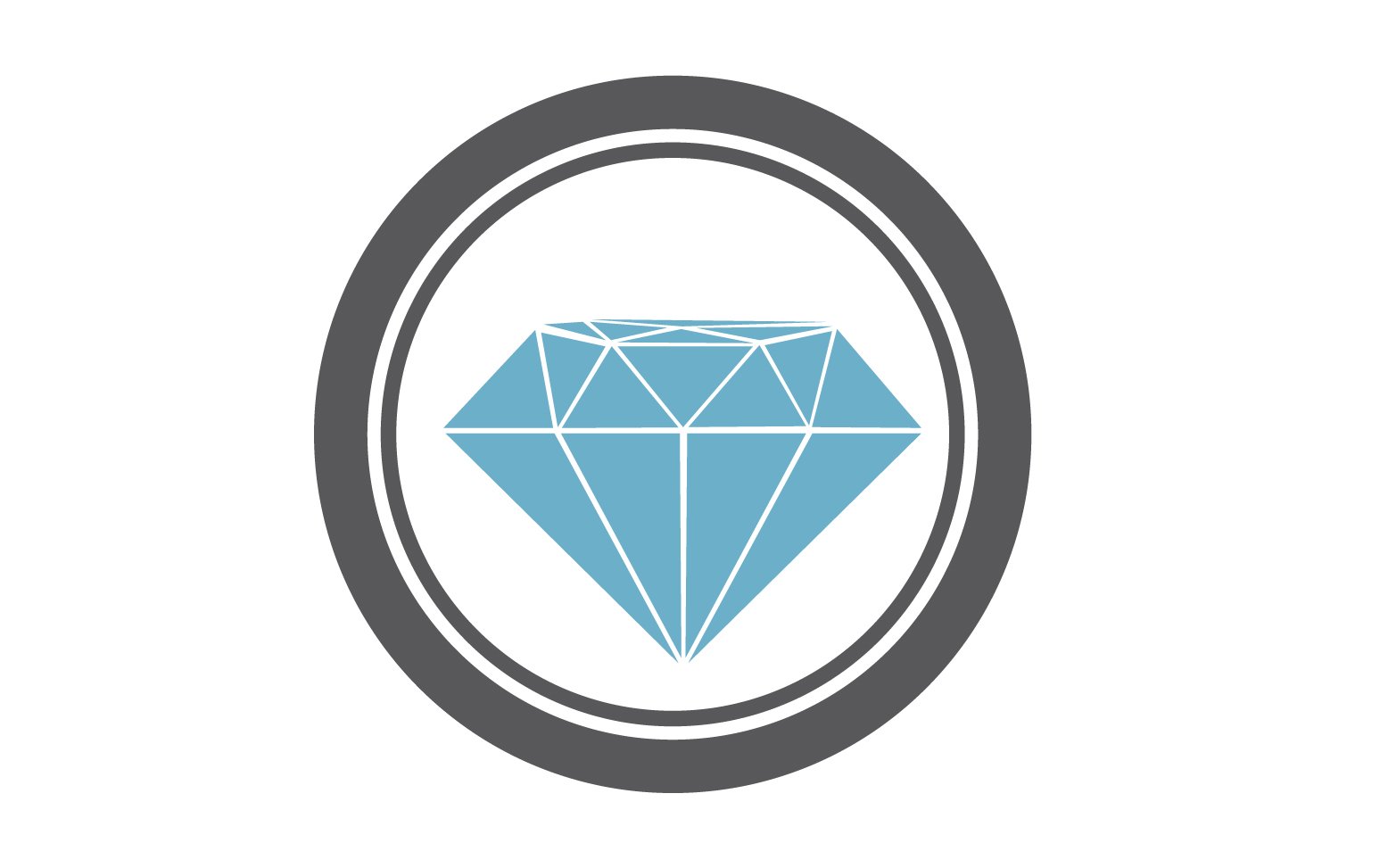 Diamond logo vector element version v36