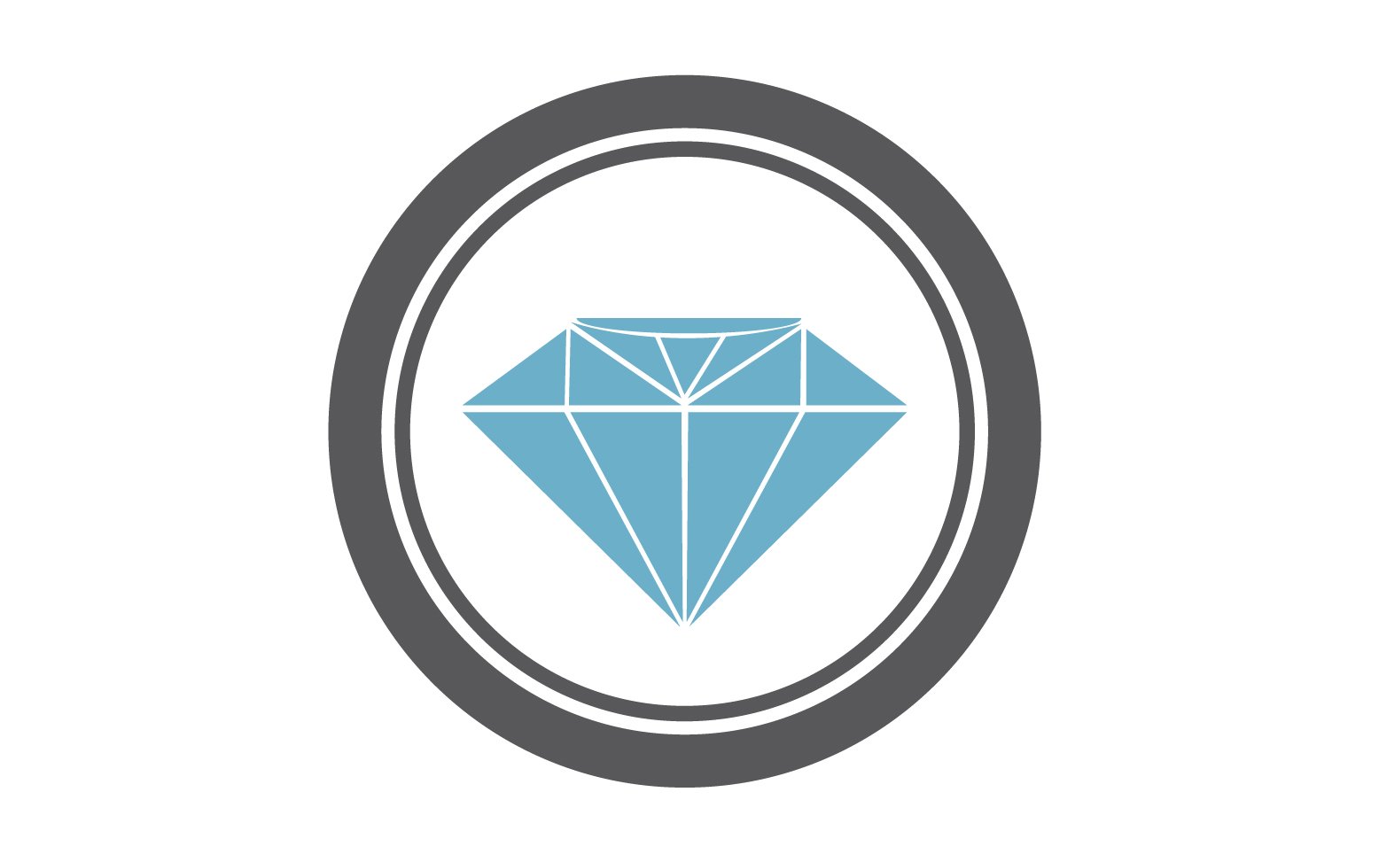 Diamond logo vector element version v33