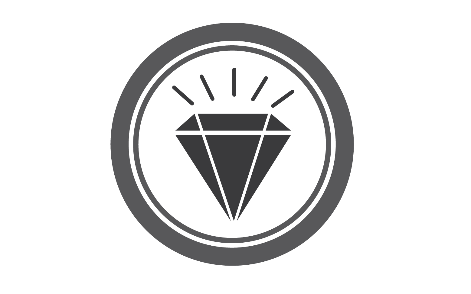 Diamond logo vector element version v45