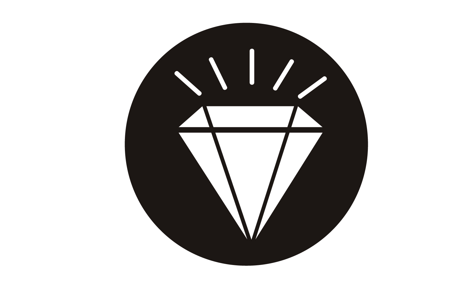 Diamond logo vector element version v48