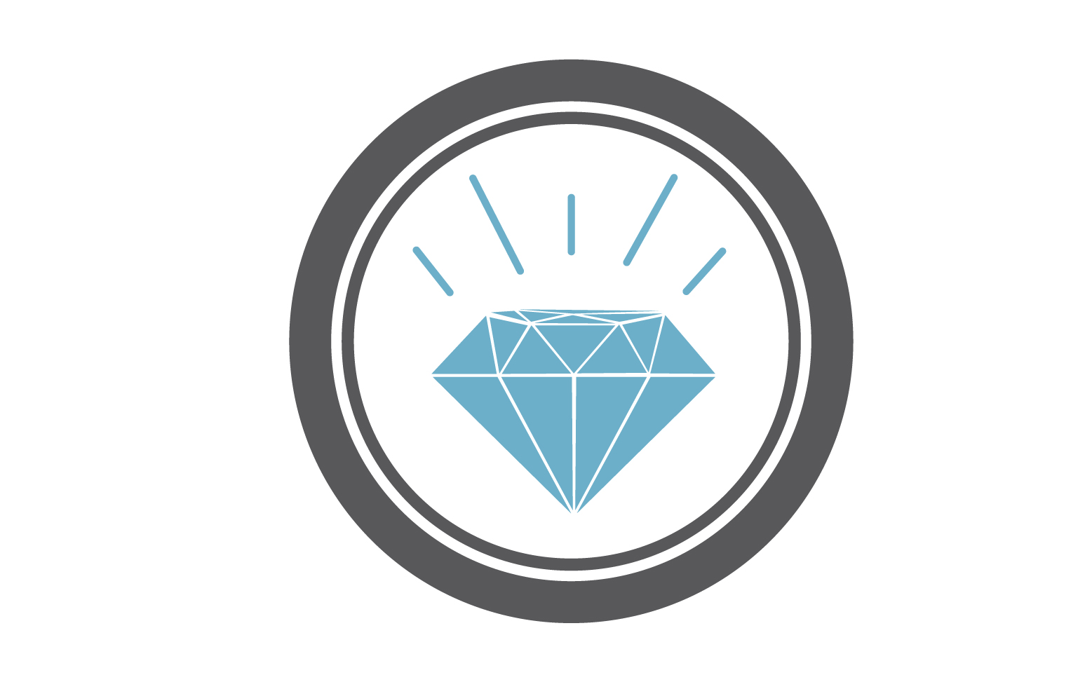 Diamond logo vector element version v40