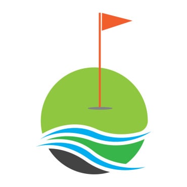 Golf Symbol Logo Templates 389984