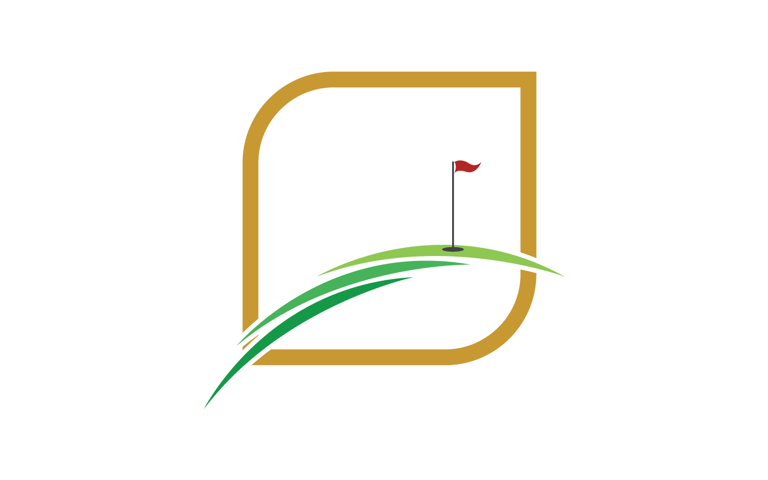 Golf logo sport vector version v9