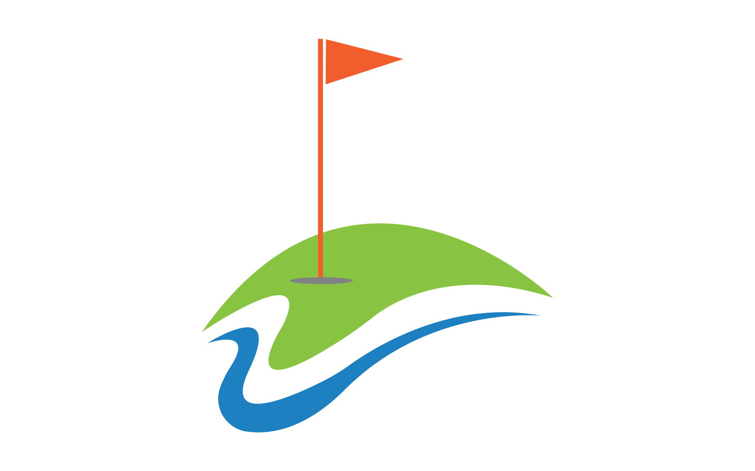 Golf logo sport vector version v16
